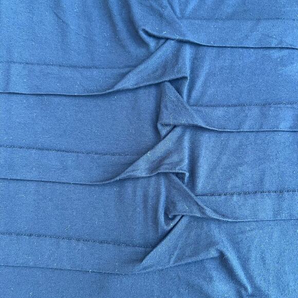 Artelier Nicole Miller Navy Women’s Cotton Skirt: Size Small - Picture 3 of 5